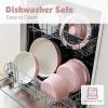 SENSARTE 24 Piece Pots and Pans Set, Nonstick Detachable Handle Cookware, Induction Kitchen Cookware Set with Removable Handle, Healthy Non Stick for RV, Dishwasher＆Oven Safe (Black)(Pink)