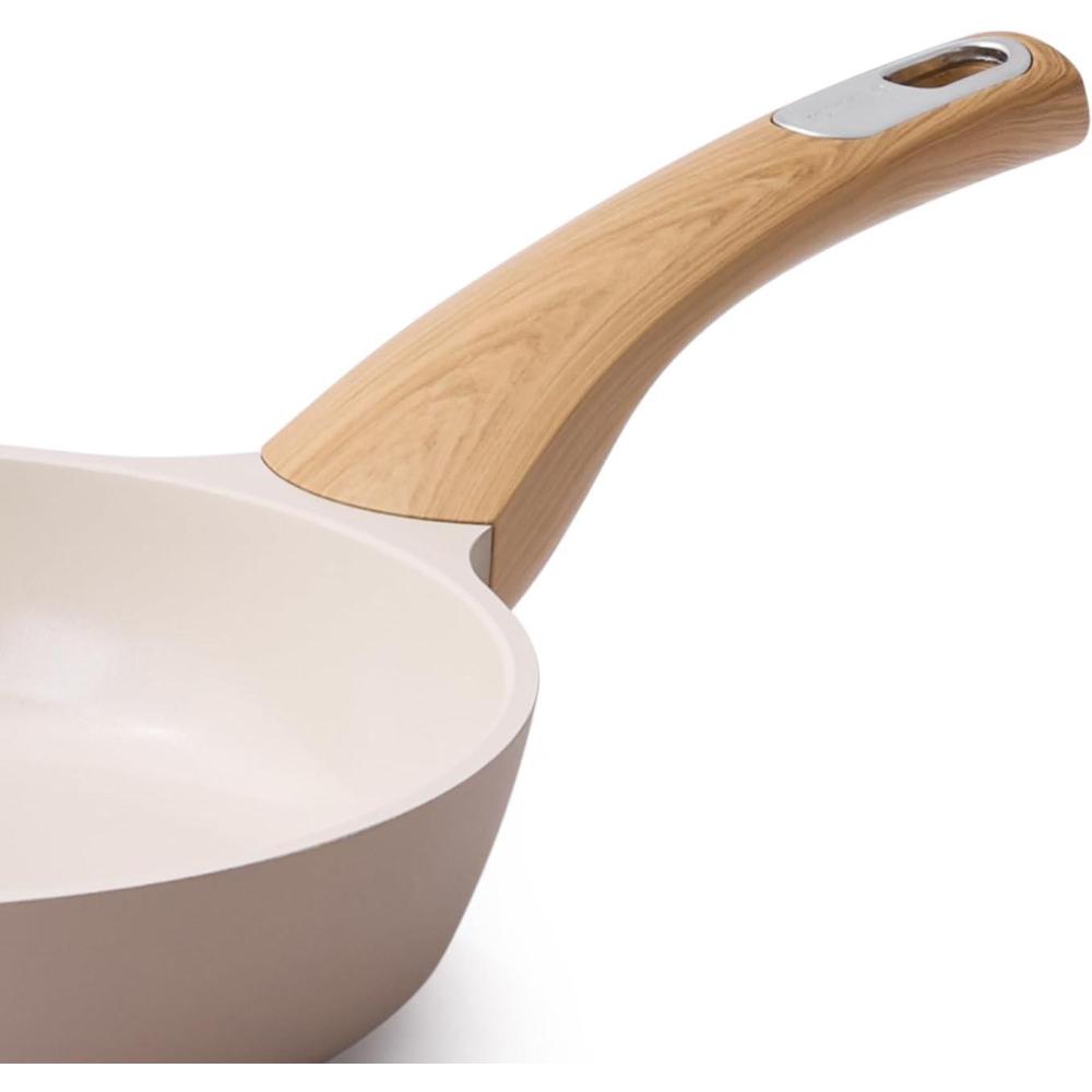 image:imageSENSARTE Frying Pan Bakelite Handle Accessories Repalcement CompatibleTaupe long handleTaupe