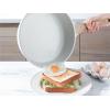 SENSARTE Frying Pan Bakelite Handle Accessories Repalcement Compatible White Ceramic Collection Pots and Pans(Natural)