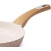 SENSARTE Frying Pan Bakelite Handle Accessories Repalcement Compatible(Taupe long handle)(Taupe)
