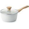 SENSARTE Sauce Pan Bakelite Handle Replacement Only Compatible with 2.6 QT Saucepan with lid White