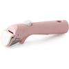 SENSARTE Removable Handle White, Detachable Removable Pan Handle,Universal Pot Handle Replacement,Suitable for SENSARTE Removable Cookware (White)(Pink)