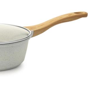 SENSARTE Sauce Pan Bakelite Handle Replacement Only Compatible with 2.6 QT Saucepan with lid White