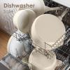 SENSARTE Nonstick Ceramic Frying Pan Skillet, 9.5 Inch Omelet Pan, Healthy Non Toxic Chef Pan, Induction Compatible Egg Pan with Heat Resistant Handle, PFAS-Free(Antique White)